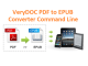VeryUtils PDF to ePub Converter Command Line