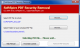 Remove PDF File Restrictions
