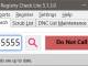 Do Not Call List Registry Check