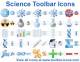 Science Toolbar Icon Set