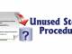 Unused Stored Procedures