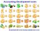 Accounting Development Icons