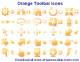 Orange Toolbar Icons