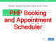 VeryUtils PHP Booking and Appointment Scheduler