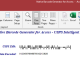 Access USPS Barcode Generator