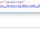 JavaScript UPC EAN Generator
