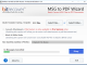 Convert Outlook 2013 MSG to PDF