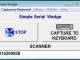 Simple Wedge Software and RFID Scanner