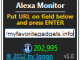 Alexa Monitor