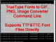 VeryUtils TTF to Image Command Line