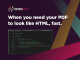 Razor View PDF CSharp