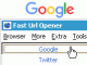 Fast Url Opener