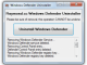 Windows Defender Uninstaller